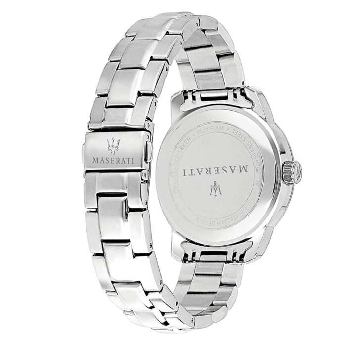 Orologio Uomo Maserati Successo Solo Tempo Acciaio Quadrante Blu R8853121004 - immagine 3