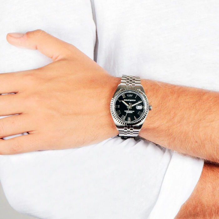 Orologio Uomo Philip Watch Caribe Nero 41 mm R8253597074 - immagine 2