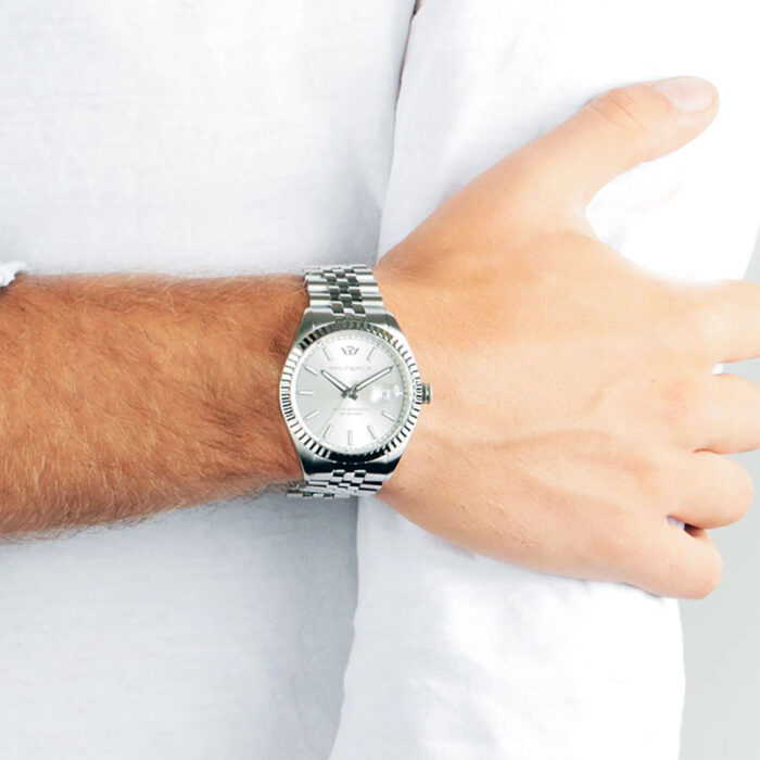 Orologio Uomo Philip Watch Caribe Silver 41 mm R8253597082 - immagine 2