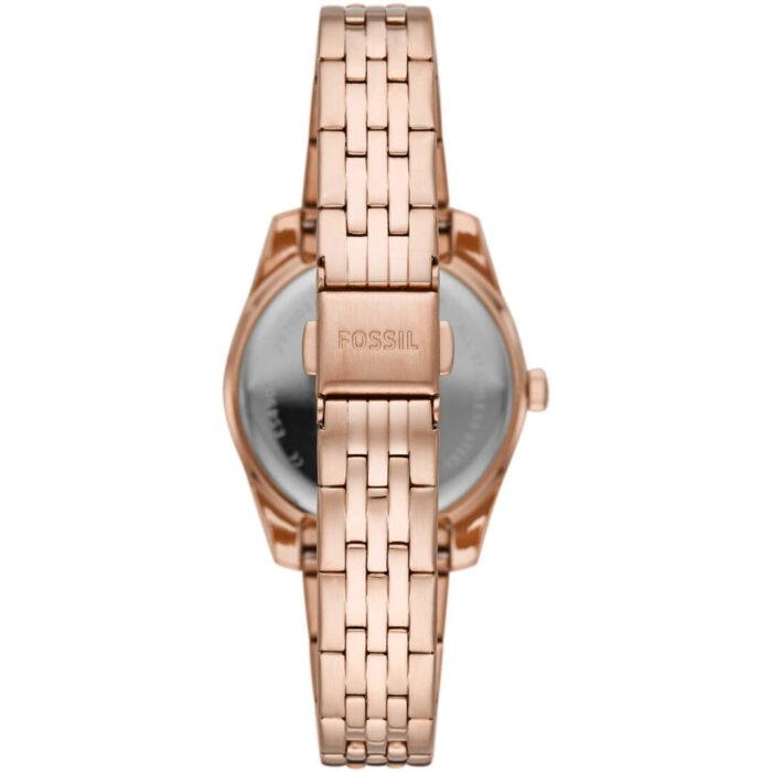 Orologio Donna Fossil Scarlette Mini Acciaio Oro Rosa ES4898 - immagine 4