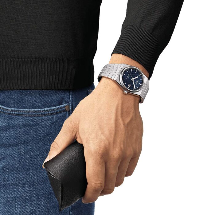 Orologio Uomo Tissot PRX POWERMATIC 80 Blu T1374071104100 - immagine 2