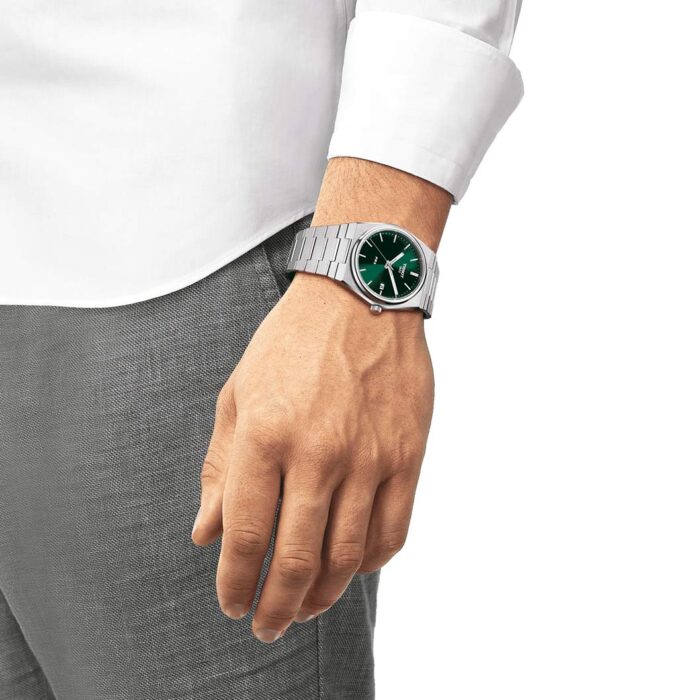 Orologio Uomo Tissot PRX Verde T1374101109100 - immagine 2