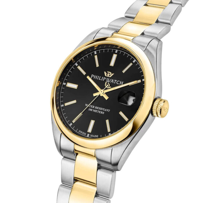 Orologio Uomo Philip Watch New Caribe Nero 39 mm R8253597093 - immagine 2