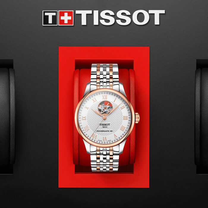 Orologio Uomo Tissot Le Locle Powermatic 80 Open Heart T0064072203302 - immagine 7