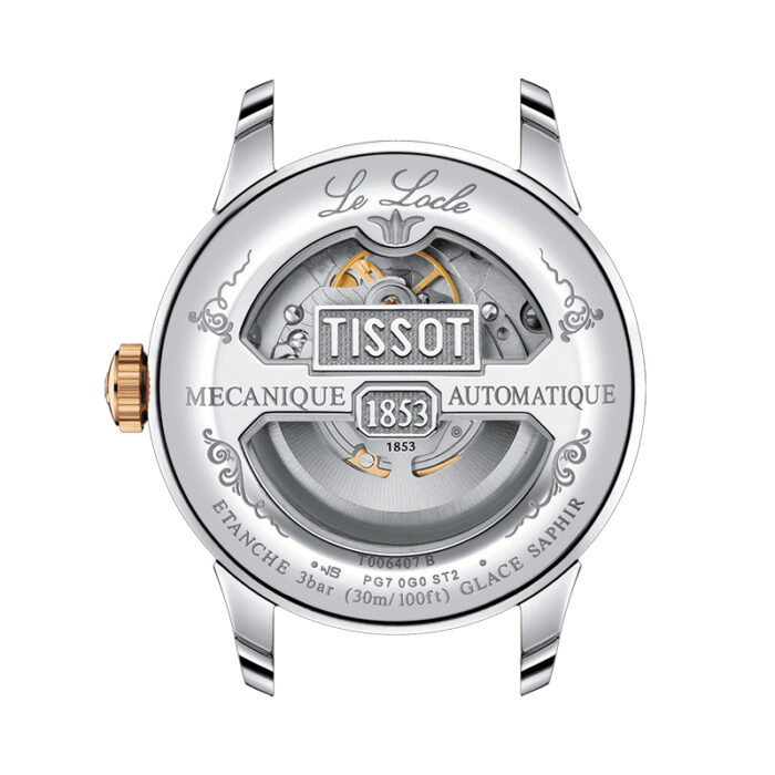 Orologio Uomo Tissot Le Locle Powermatic 80 Open Heart T0064072203302 - immagine 4