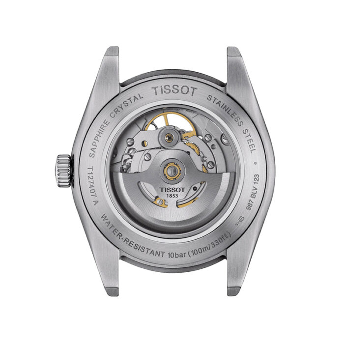 Orologio Uomo Tissot Gentleman Powermatic 80 Open Heart T1274071104101 - immagine 3