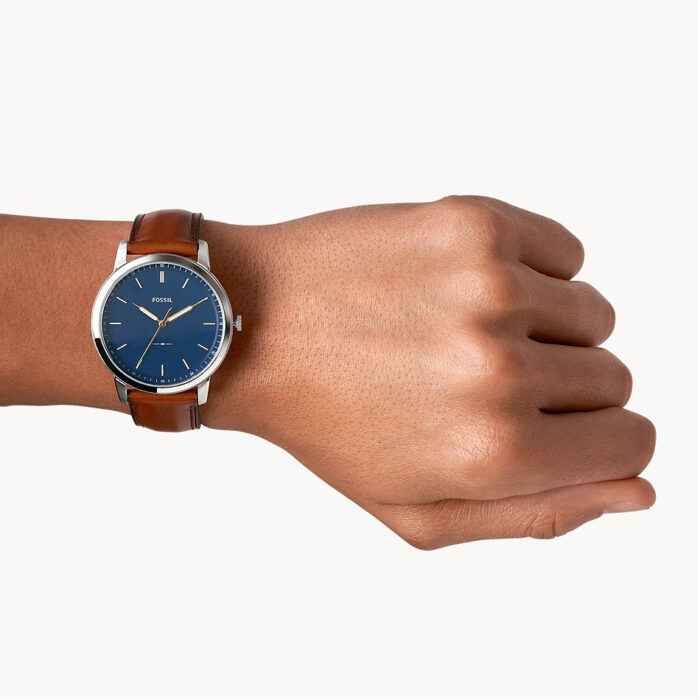 Orologio Uomo Fossil The Minimalist Solo Tempo Ultra Sottile FS5304 - immagine 2