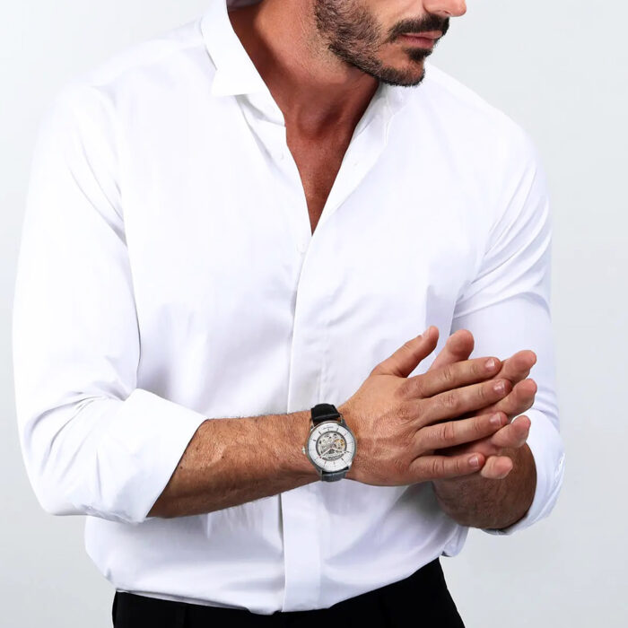 Orologio Uomo Lucien Rochat Iconic Automatico Pelle R0421116007 - immagine 2