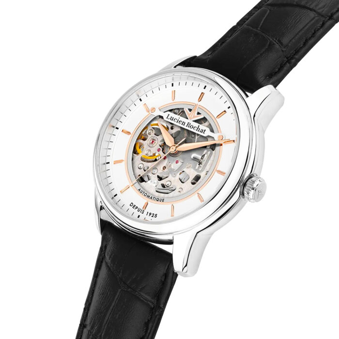 Orologio Uomo Lucien Rochat Iconic Automatico Pelle R0421116007 - immagine 3