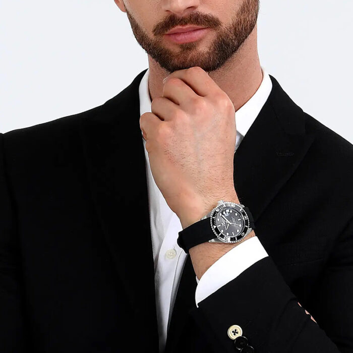 Orologio Uomo Philip Watch Caribe Sport Caucciù Nero R8251597004 - immagine 2