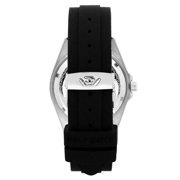 Orologio Uomo Philip Watch Caribe Sport Caucciù Nero R8251597004 - immagine 4