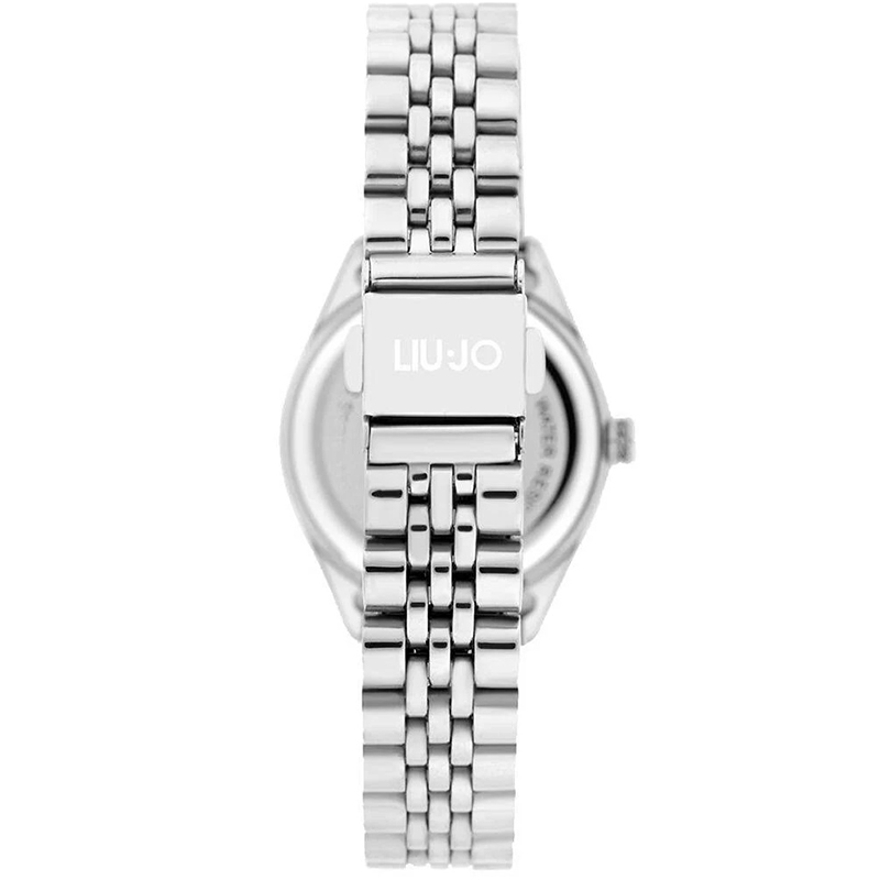 MASTOP Orologio Donna Quarzo Acciaio Inox - Quadrante Blu Scuro, Cinturino Argento, Impermeabile 30m
