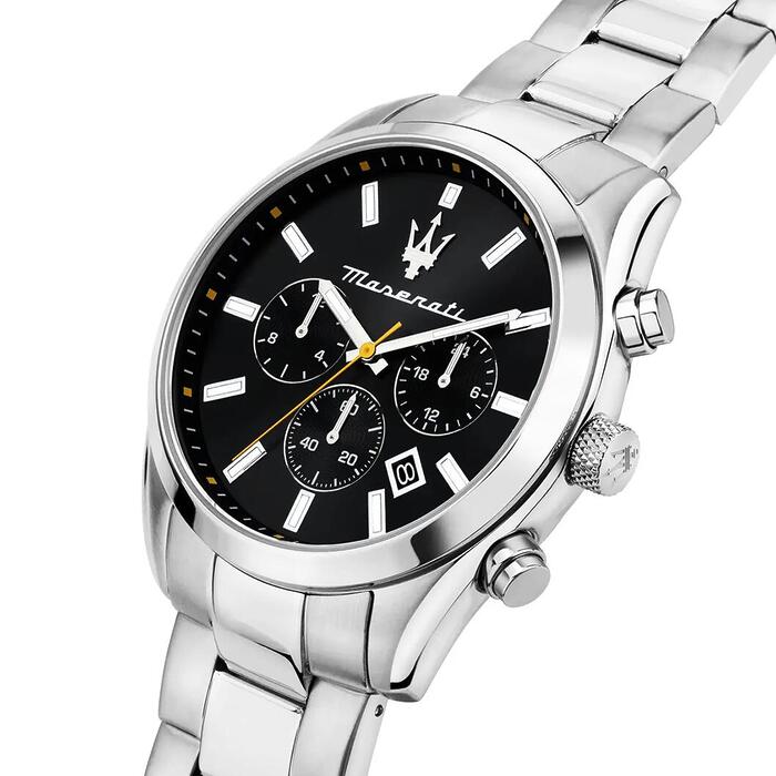 Orologio Uomo Maserati Attrazione Cronografo Acciaio R8853151010 - immagine 3