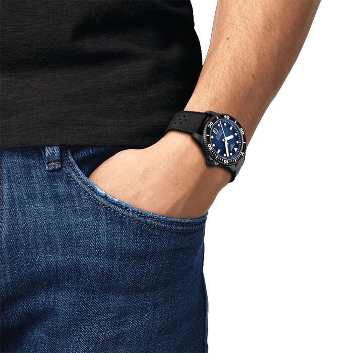 Orologio Uomo Tissot Seastar 1000 Pomermatic 80 40 mm T1208073704100 - immagine 2