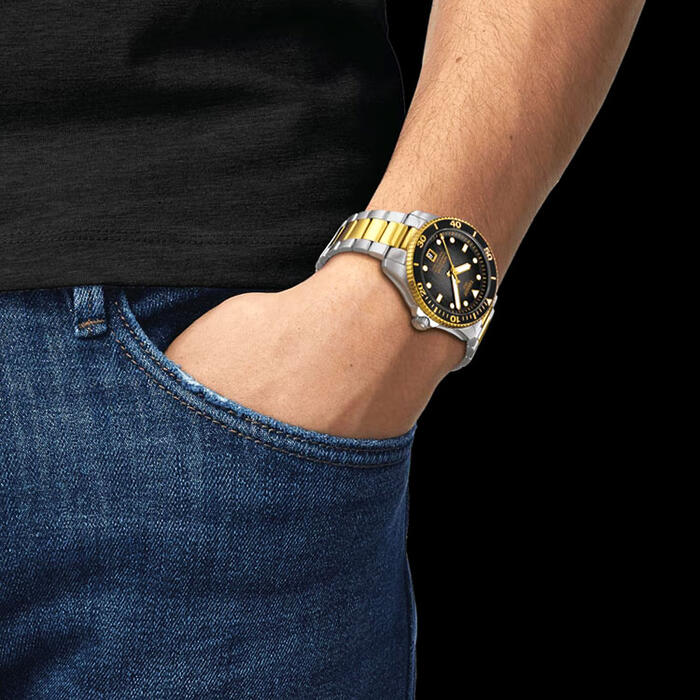 Orologio Uomo Tissot Seastar 1000 Powermatic 80 T1208072205100 - immagine 2