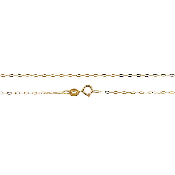 Collana Girocollo Donna in Oro Giallo 18 kt Catena 44 cm - immagine 2