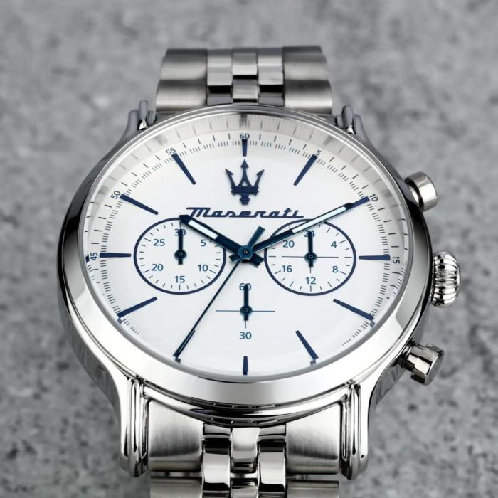 Orologio Uomo Maserati Epoca Cronografo Acciaio R8873618034 - immagine 4
