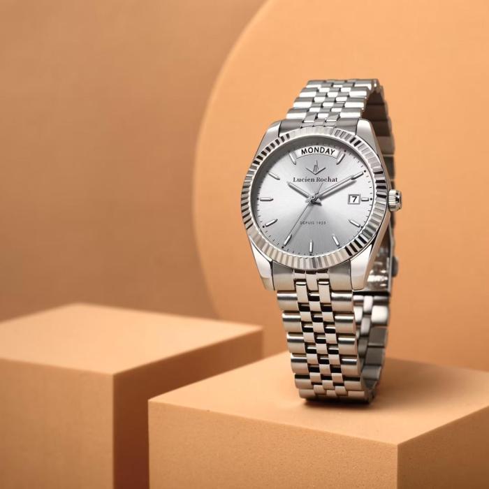 Orologio Lucien Rochat Bienne Argento R0453124507 - immagine 3