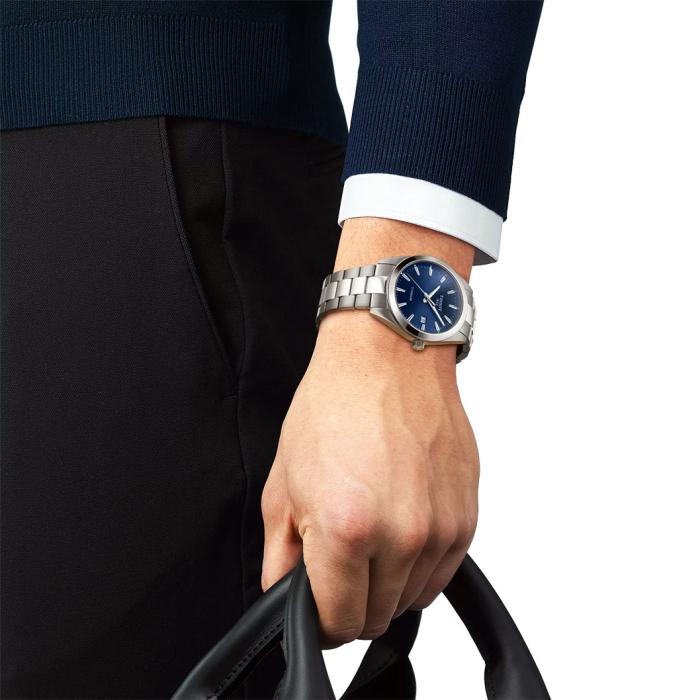 Orologio Uomo Tissot Gentleman Titanium Blu T1274104404100 - immagine 2