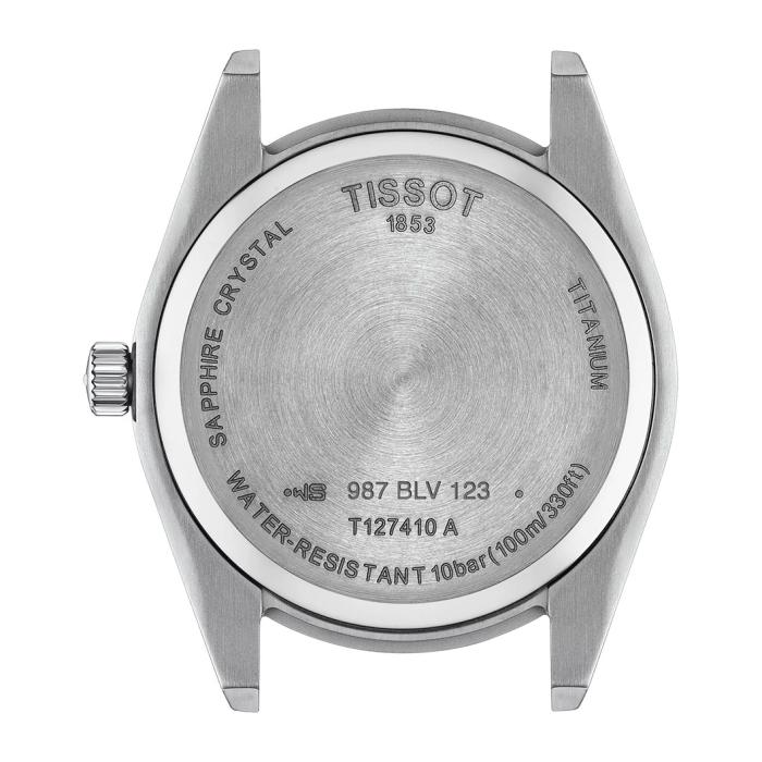 Orologio Uomo Tissot Gentleman Titanium Blu T1274104404100 - immagine 4