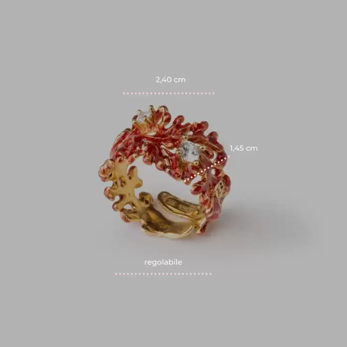 Anello Donna Isola Bella CORALLO 20001485 - immagine 3