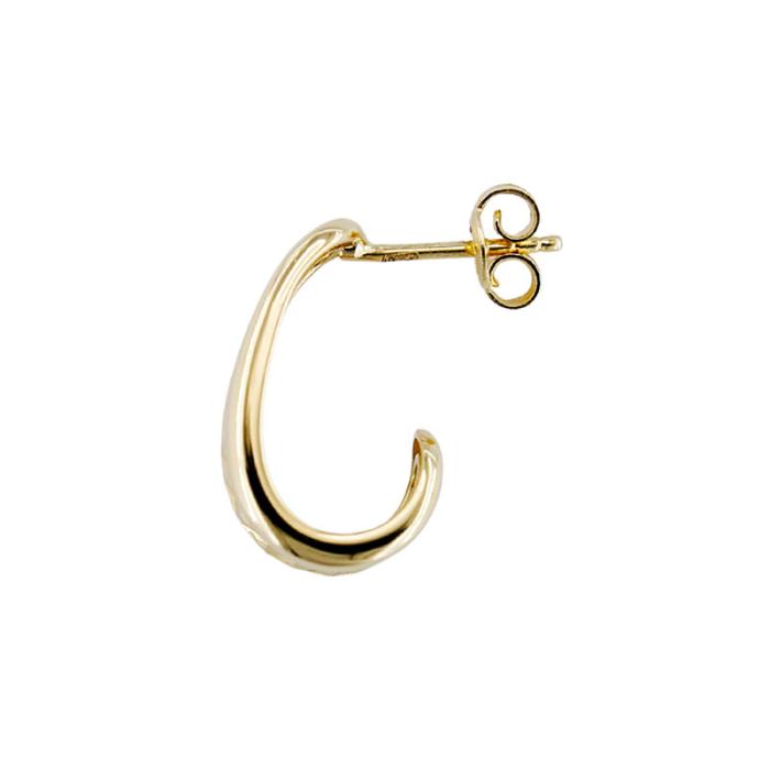 Orecchini Donna in Oro Giallo e 18 kt diamantata Laser - immagine 2