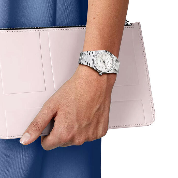 Orologio Donna Tissot PRX 35 MM Madreperla T1372101111100 - immagine 2