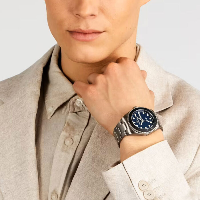 Orologio Uomo Philip Watch Caribe Titanio Automatico Blu R8253597122 - immagine 2