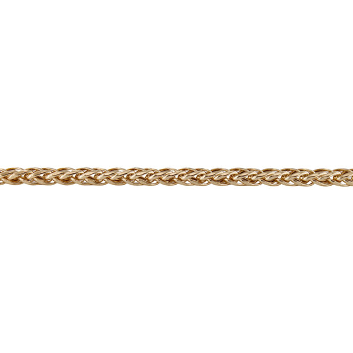 Bracciale In Oro Giallo 18 kt Maglia Spigona 19 cm - immagine 3