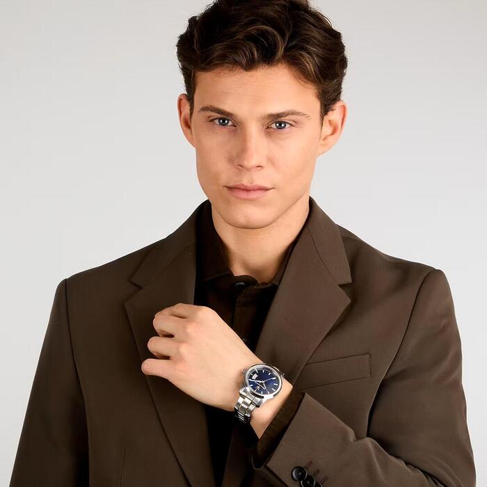 Orologio Uomo Maserati New Successo Solo Tempo Blu R8853121011 - immagine 2