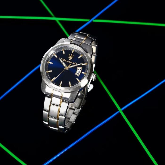 Orologio Uomo Maserati New Successo Solo Tempo Blu R8853121011 - immagine 6