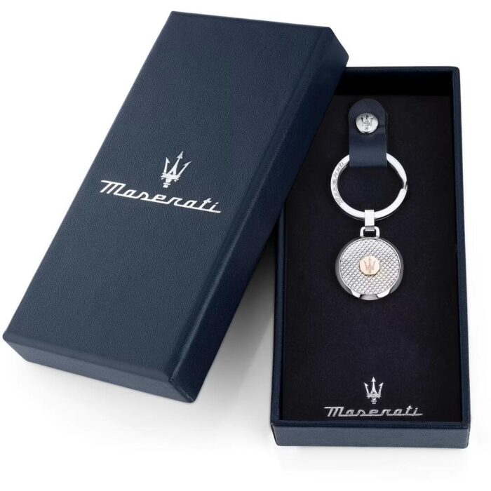 Portachiavi Maserati Acciaio Oro Rosa KMU2230101 - immagine 2