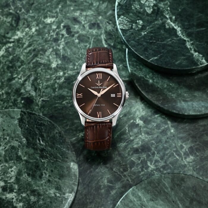 Orologio Uomo Lucien Rochat Montreux Pelle Marrone R0451115009 - immagine 5
