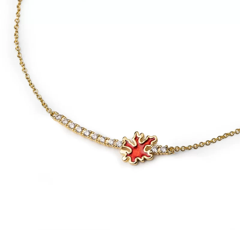 Collana fantasia in oro giallo - GIOIELLERIA ROMA – GIOIELLI IN ORO