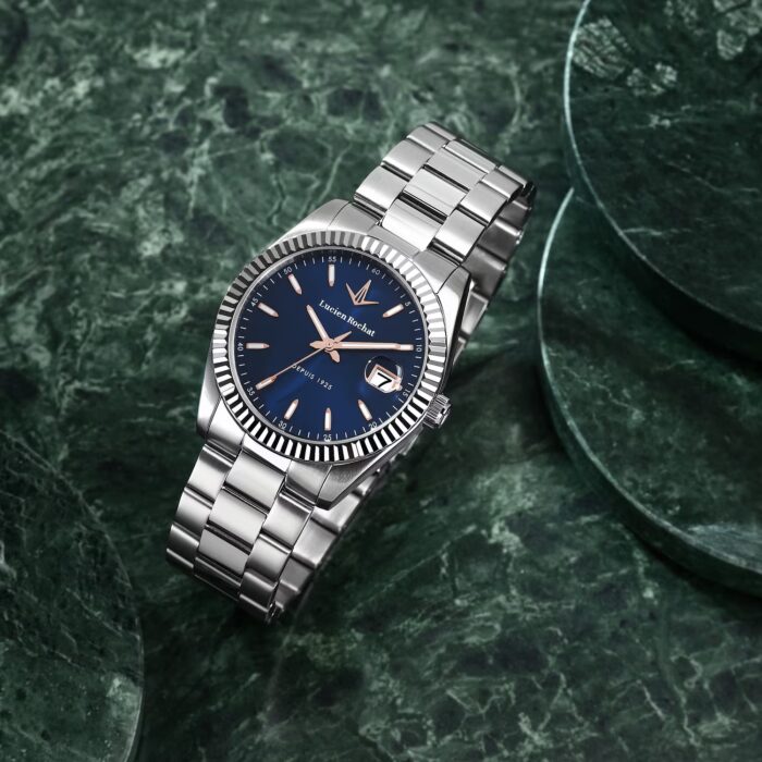 Orologio Uomo Lucien Rochat Bienne Acciaio Blu R0453124012 - immagine 5