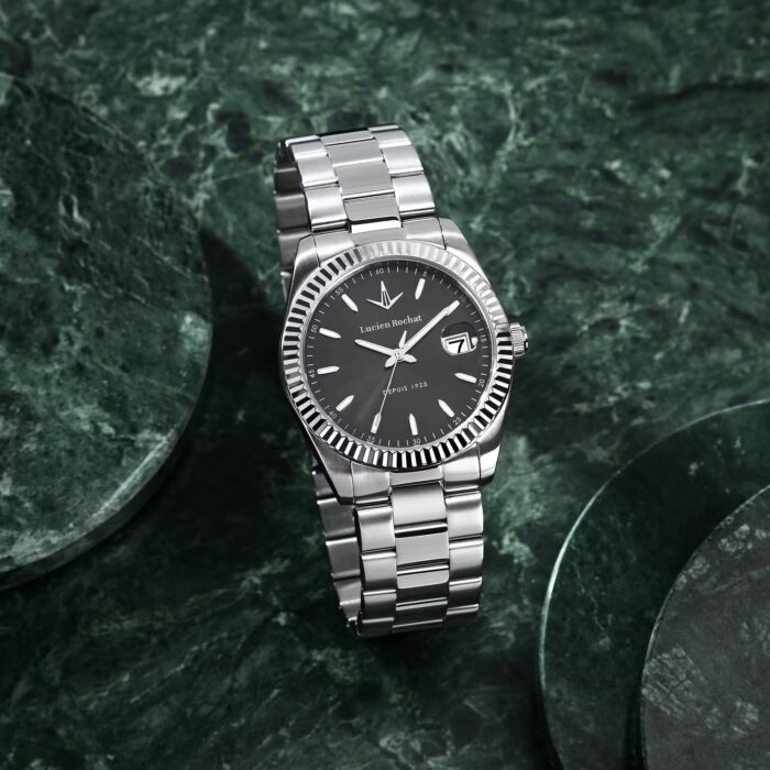 Orologio Uomo Lucien Rochat Bienne Acciaio Grigio R0453124011 - immagine 5