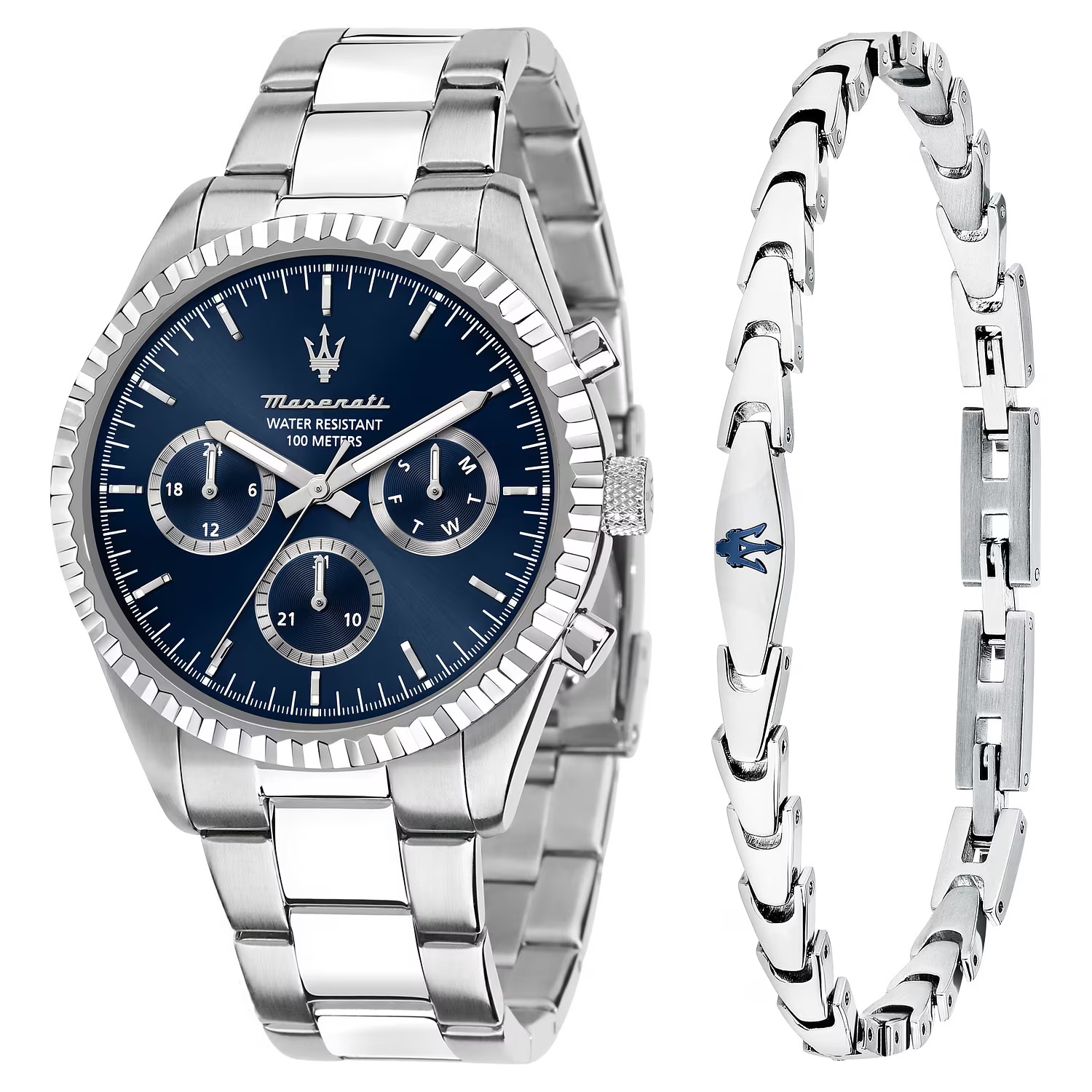 SET Orologio + Bracciale Uomo Maserati Competizione R8853100047-Fichera Preziosi SET Orologio + Bracciale Uomo Maserati Competizione R8853100047 - immagine 1