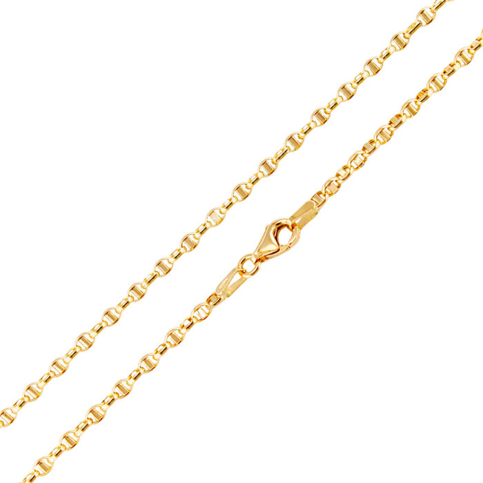 Collana Oro Giallo 18 kt Maglia Rolò 60 cm - immagine 3