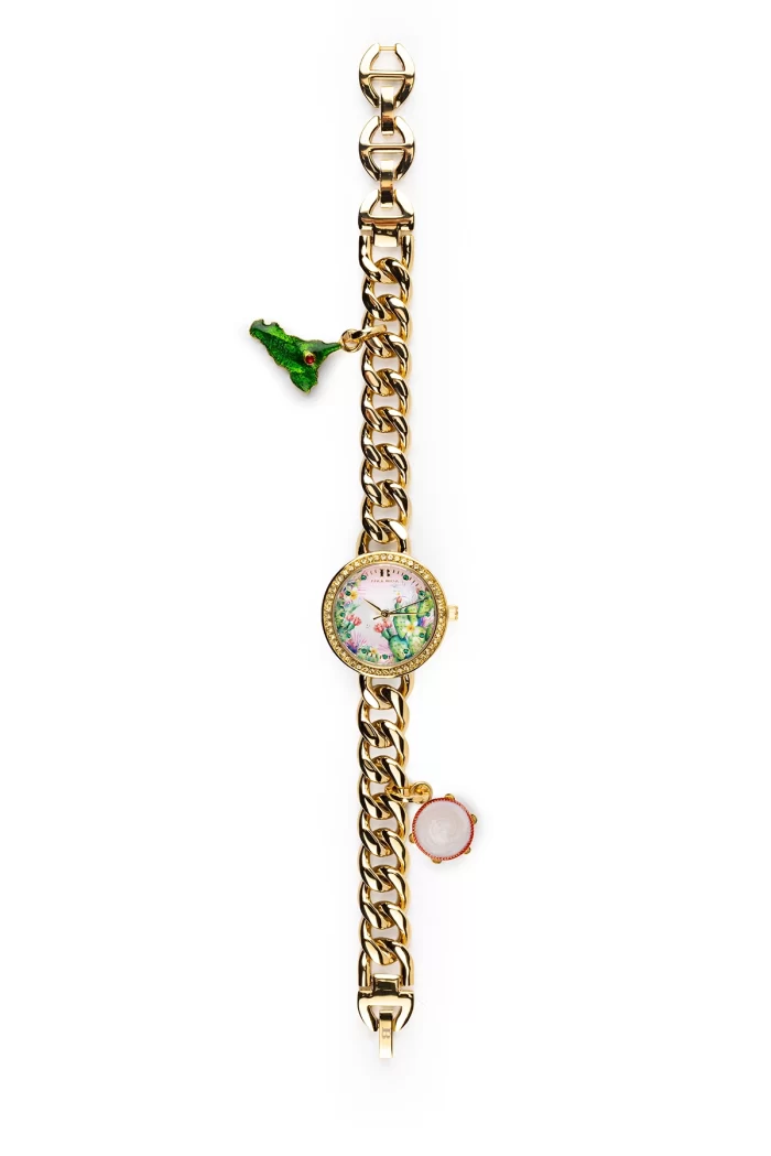 Orologio Bracciale Donna Isola Bella Gioiello FICO D'INDIA 26 mm 40000137 - immagine 3