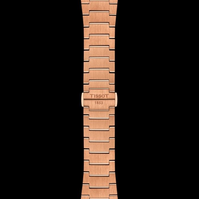 Orologio Uomo Tissot PRX POWERMATIC 80 Oro Rosa/Blu 40 mm - immagine 5