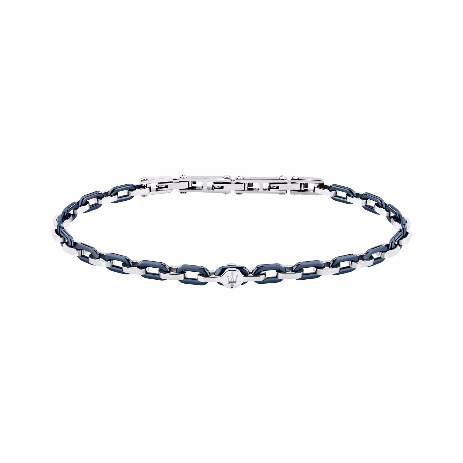 Bracciale Uomo Maserati Acciaio e Ceramic Blu JM226ATZ78-Fichera Preziosi Bracciale Uomo Maserati Acciaio e Ceramic Blu JM226ATZ78 - immagine 1