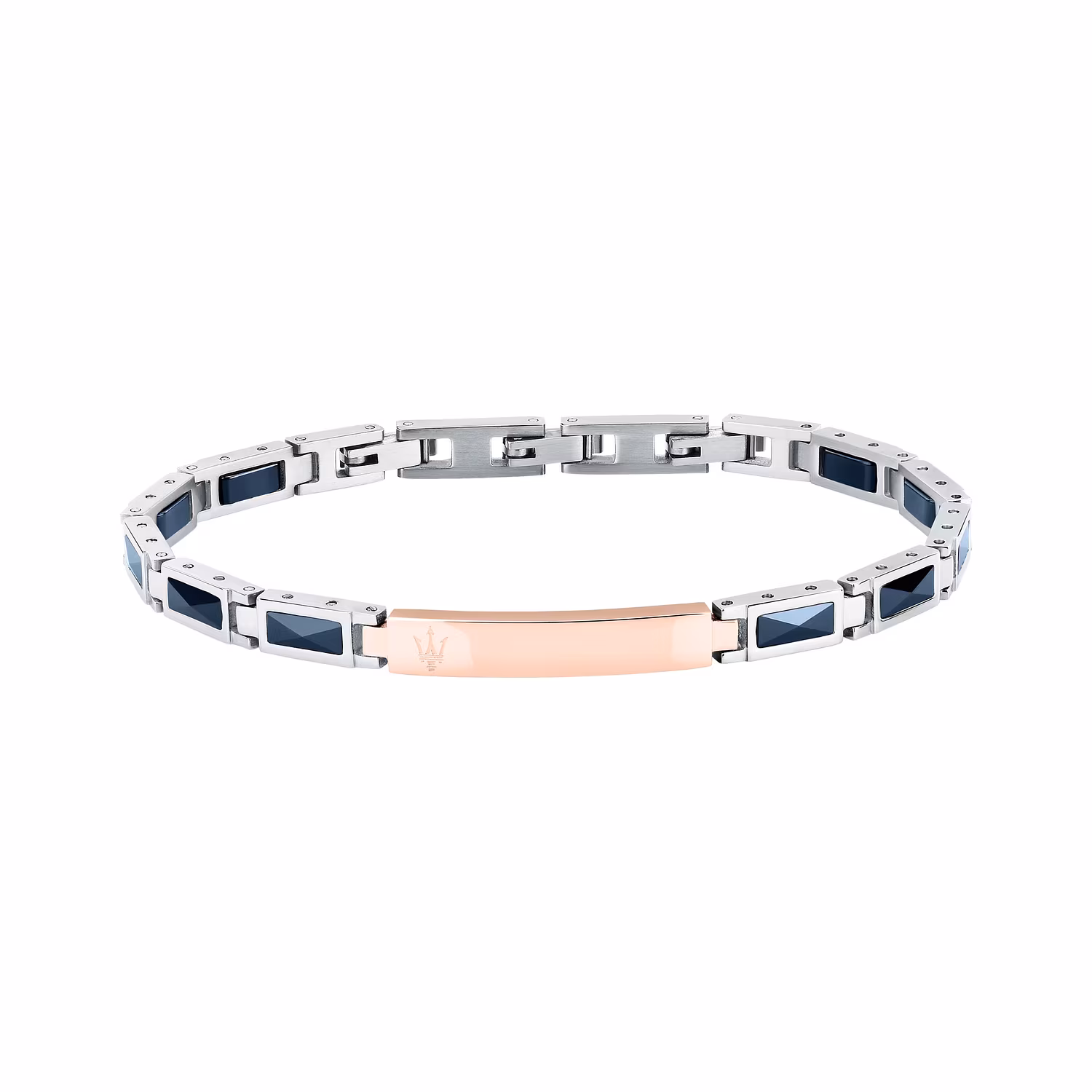 Bracciale Uomo Maserati Acciaio e Ceramic JM226ATZ80-Fichera Preziosi Bracciale Uomo Maserati Acciaio e Ceramic JM226ATZ80 - immagine 1