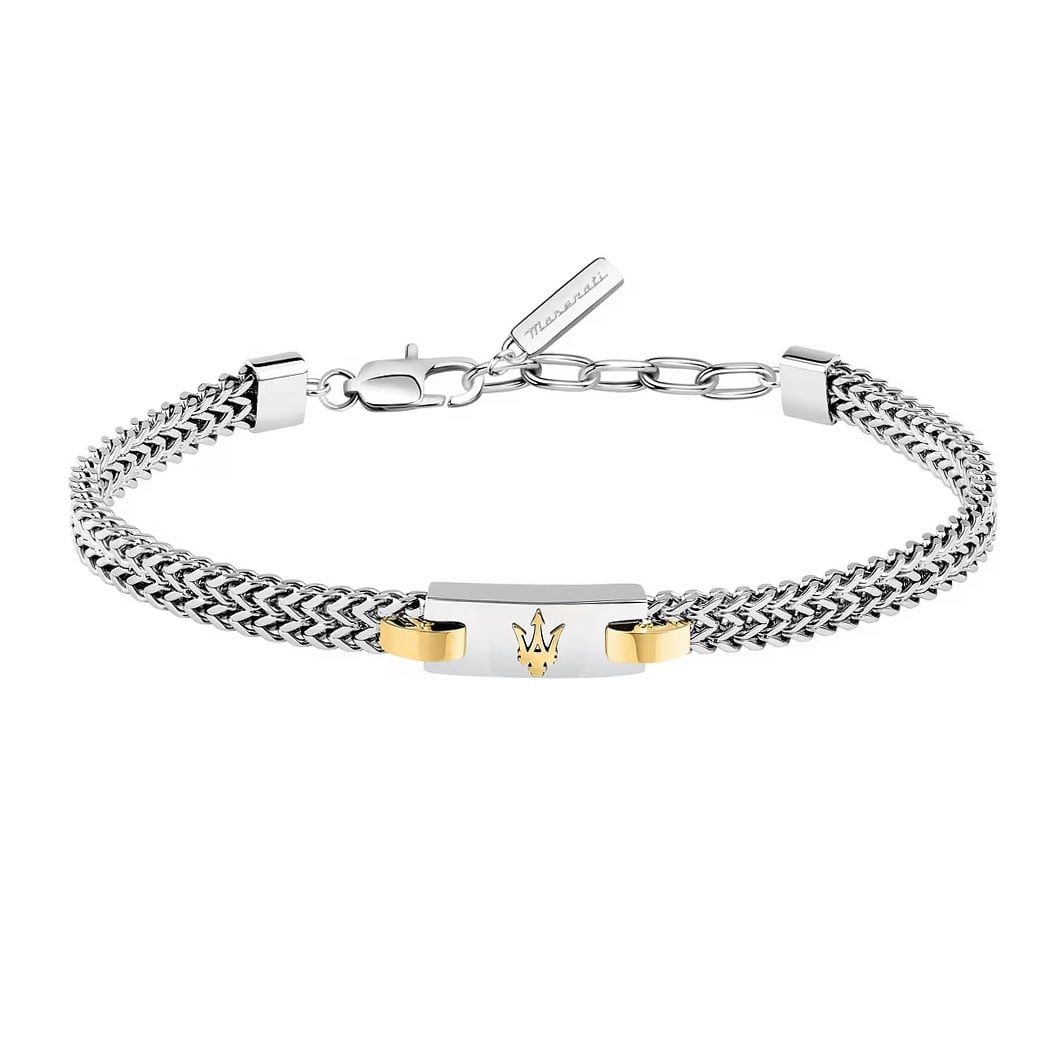 Bracciale Uomo Maserati Iconic Acciaio JM425AVD103-Fichera Preziosi Bracciale Uomo Maserati Iconic Acciaio JM425AVD103 - immagine 1