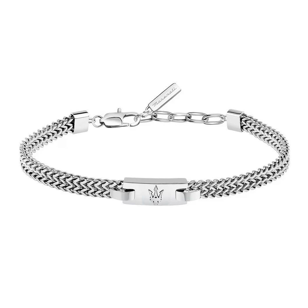 Bracciale Uomo Maserati Iconic Acciaio JM425AVD104-FICHERA PREZIOSI Bracciale Uomo Maserati Iconic Acciaio JM425AVD104 - immagine 1