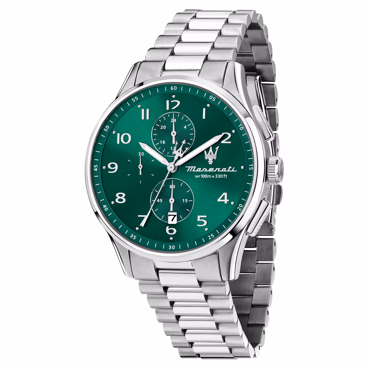 Orologio Uomo Maserati Sorpasso Acciaio Verde R8873624006-Fichera Preziosi Orologio Uomo Maserati Sorpasso Acciaio Verde R8873624006 - immagine 1